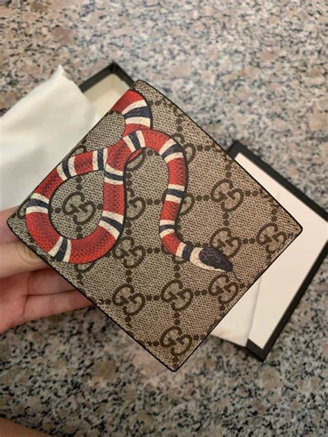 gucci replica wallets cheap|authentic Gucci snake wallet.